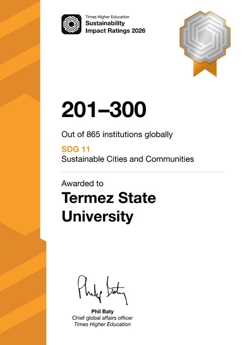Certificate SDG 11