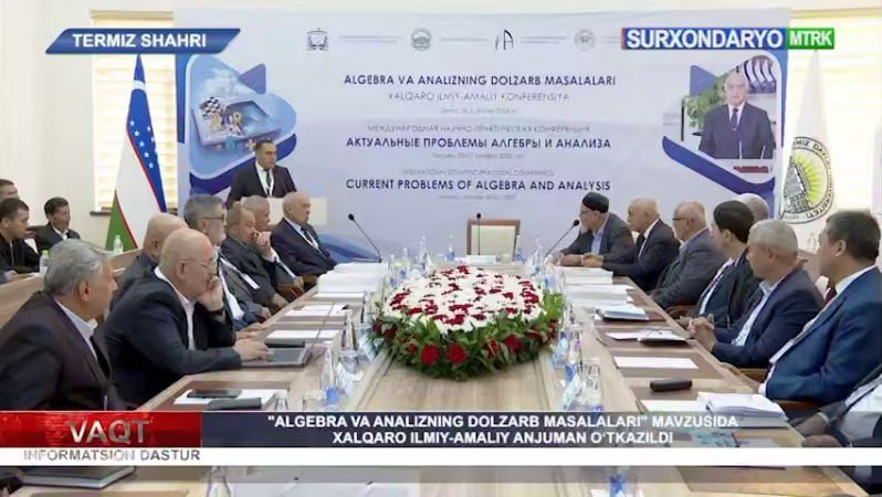 TerDUda xalqaro ilmiy amaliy konfrensiya bo‘lib o‘tdi.