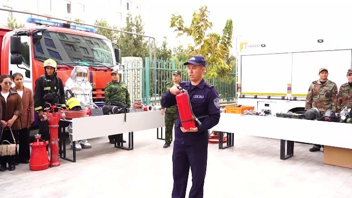 TerDUda “Xavfsiz hayot” shiori ostida maxsus o‘quv mashqi.