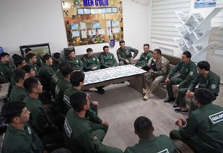 "QALQON" jamoatchilik mobil guruhi harbiy qismda
