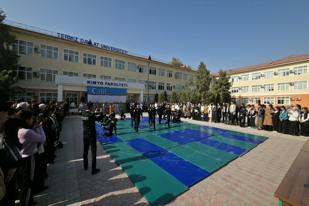 TerDUda “Bir Vatan — Bir El — Bir Bayroq” shiori ostida ma’naviy-ma’rifiy tadbirlar bo‘lib o‘tdi.