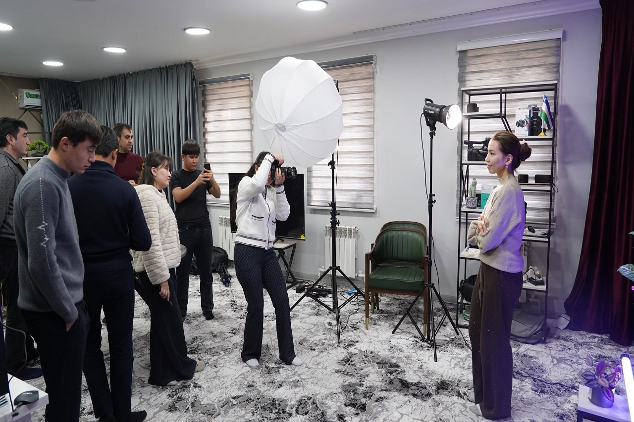 TerDU Media studiyasida amaliy mashg‘ulot!