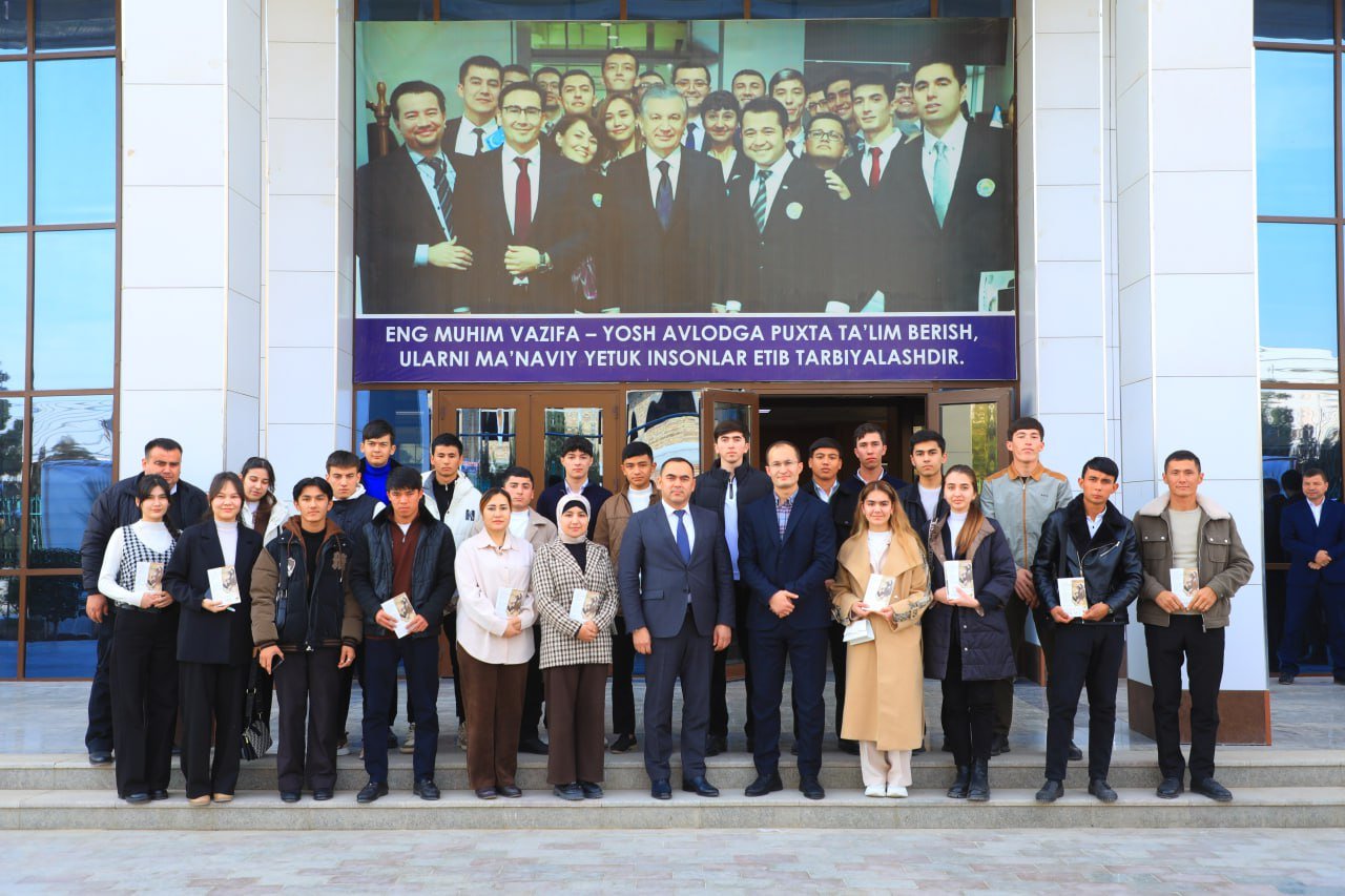 TerDU rektori qo‘shma ta’lim dasturi bo‘yicha nufuzli xorijiy universitetlarda ta’limini davom ettiradigan talabalar bilan uchrashdi