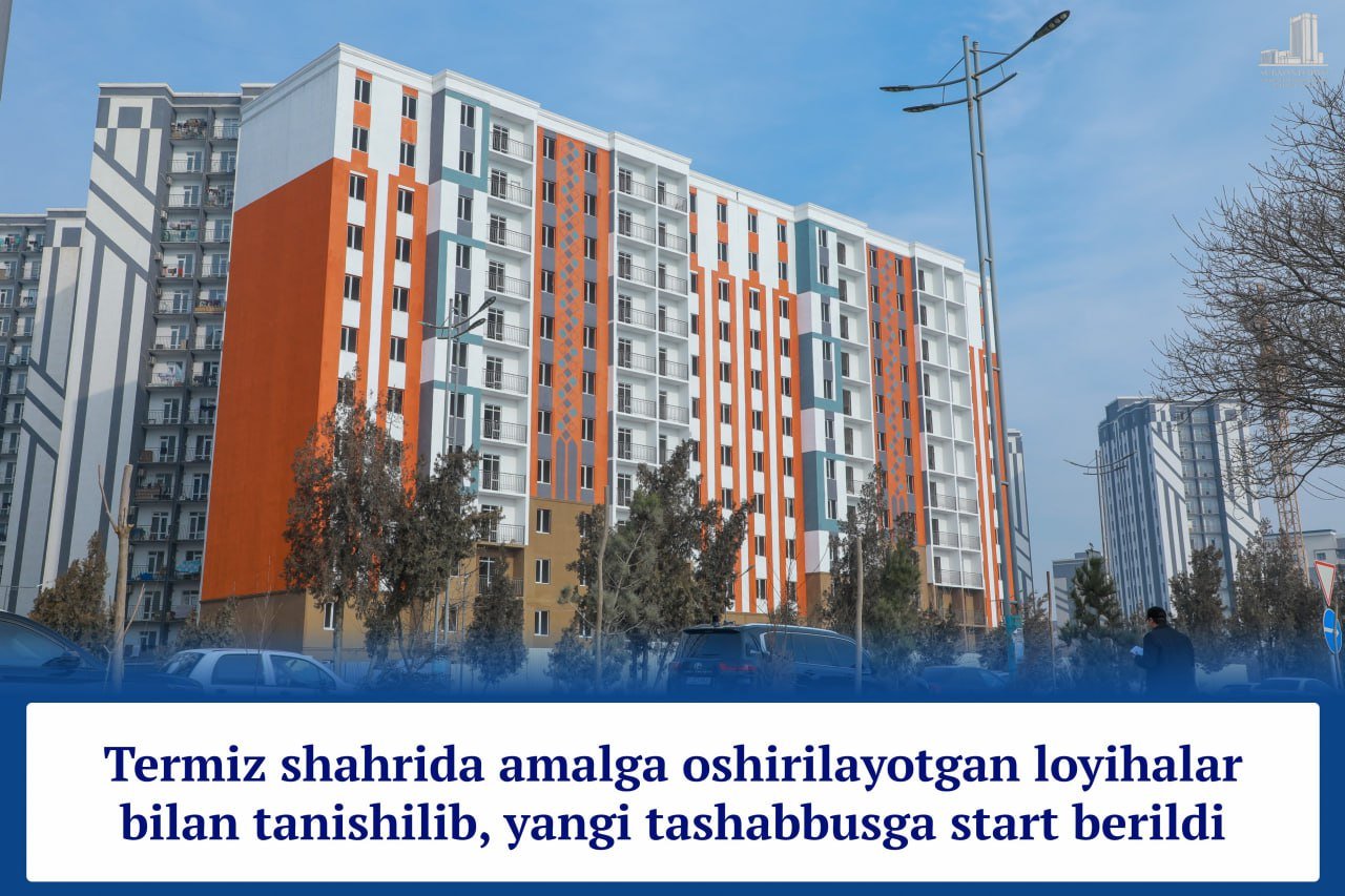 Surxondaryo viloyati hokimi Ulug‘bek Qosimov Termiz shahrida quyosh panellari stansiyasi loyihasisuv ishlab chiqarish inshooti va "IT park" faoliyati bilan tanishdi