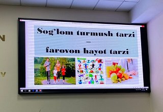 "Sog‘lom turmush tarzi -farovon hayot garovi"