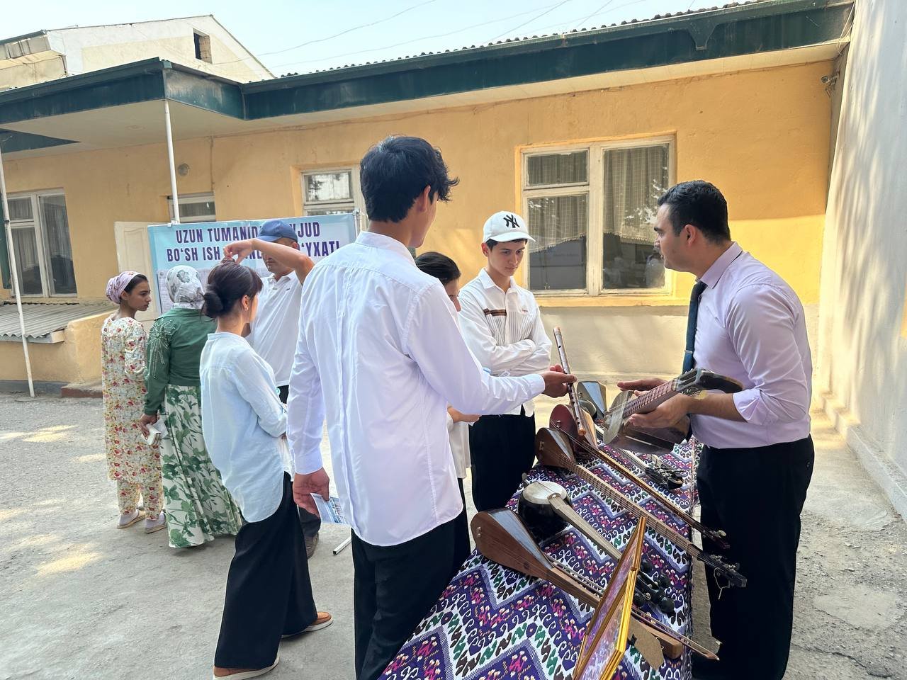 Uzun tumanida ham TerDUning targ‘ibot tadbirlari bo‘lib o‘tdi