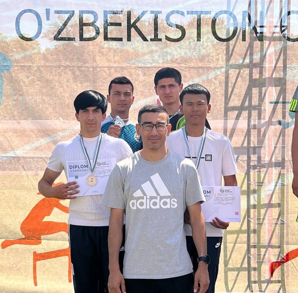 Yengil atletika bo'yicha O'zbekiston chempionatida yana bir muvafaqqiyat!