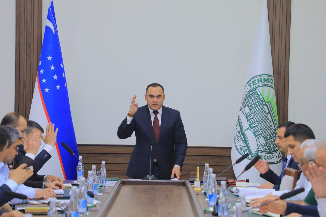 Universitet Kengashining navbatdagi yig'ilishi bo'lib o'tdi