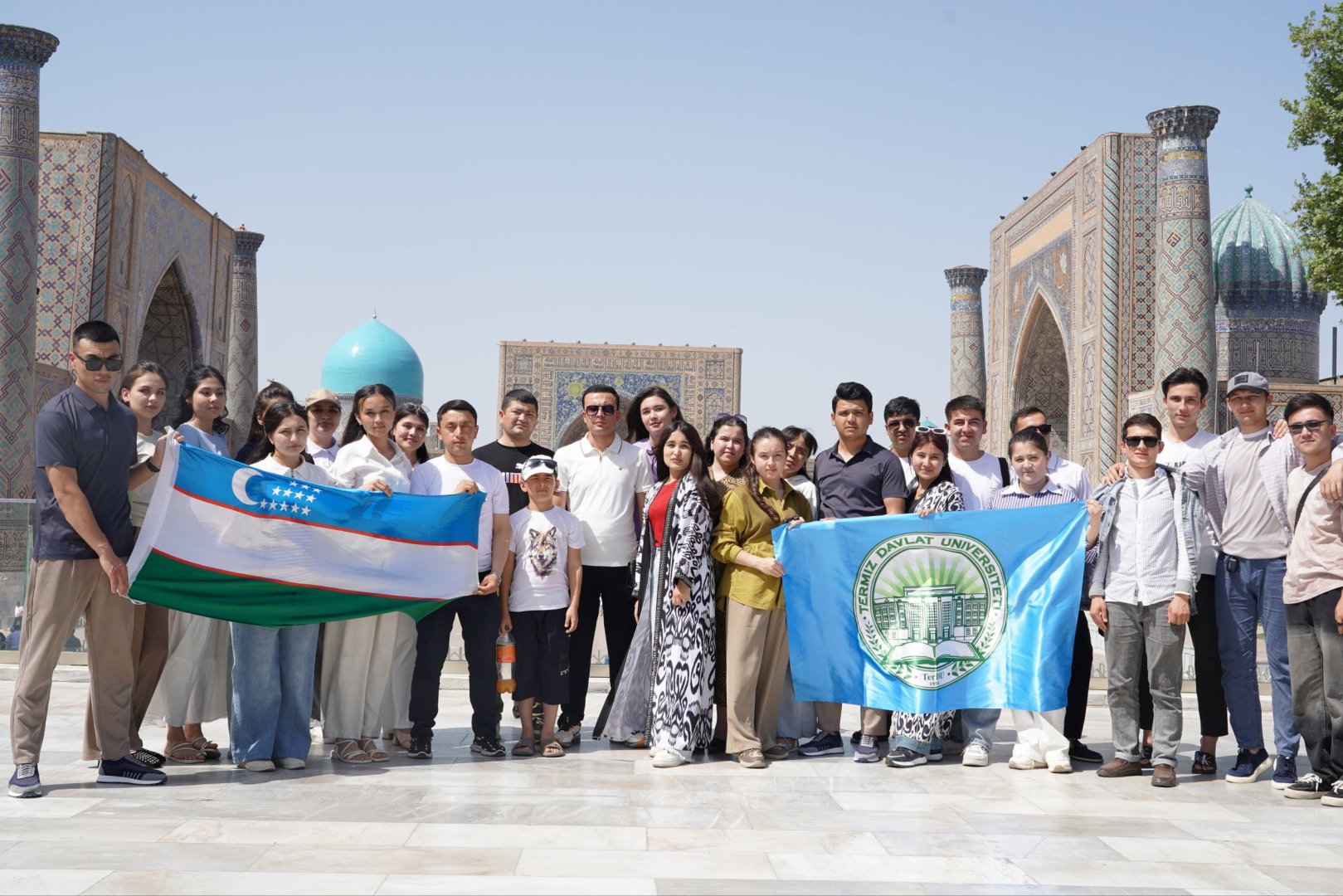 TerDU talabalari — Samarqandning mo‘jizaviy tarixiy maskanlarida!