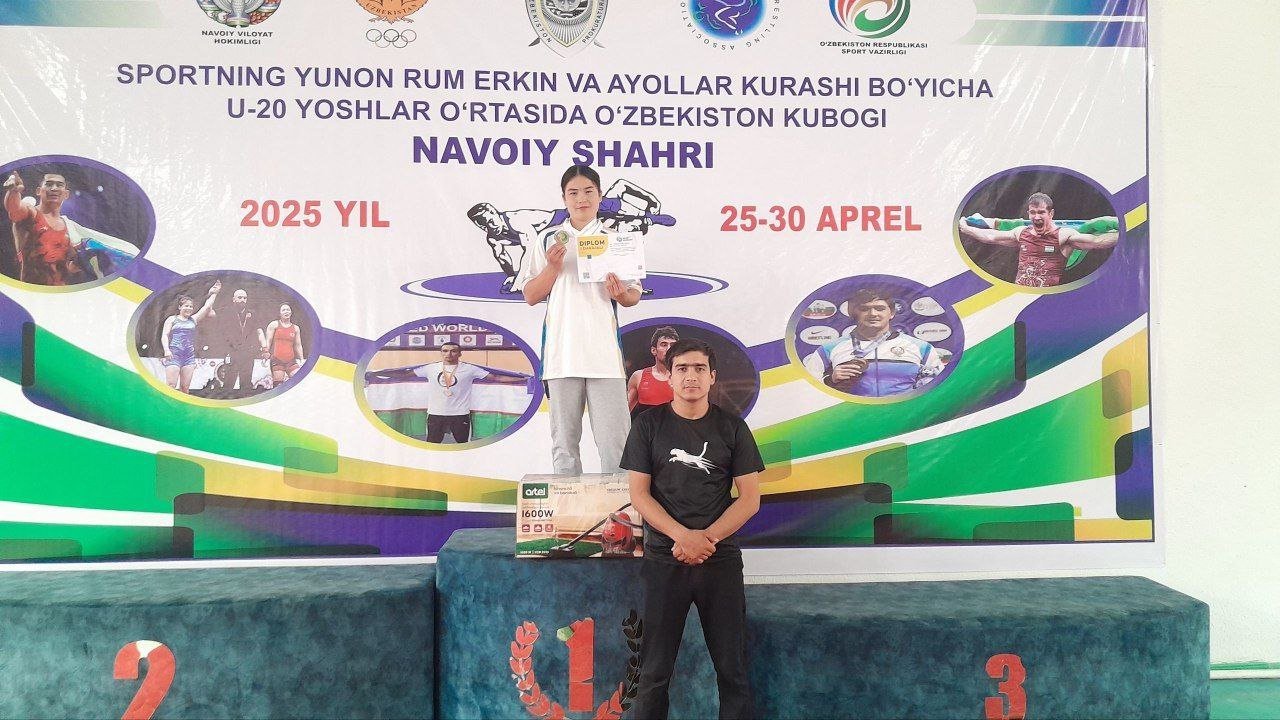 TerDU talabasi To‘rayeva Saodat oltin medal sohibasi bo‘ldi!