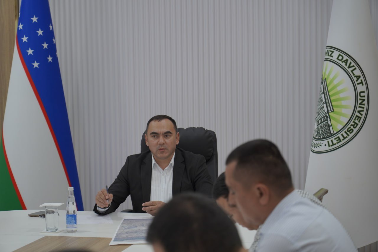 Rektor huzurida Darband o‘quv-amaliyot bazasini obodonlashtirish va dala amaliyotiga tayyorlash masalalari muhokama qilindi