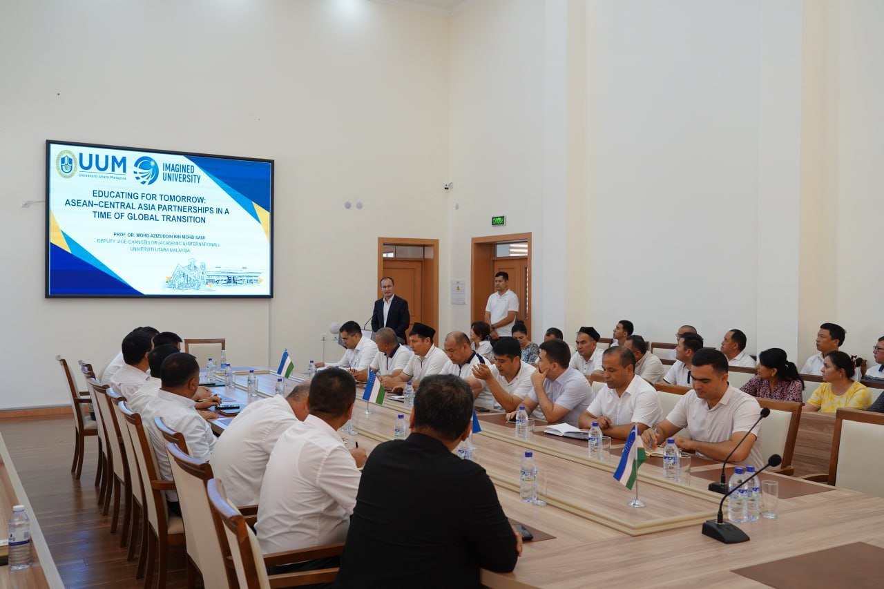 TerDU va Malayziyaning Utara universiteti (QS reytingida 491-o‘rin, THE 401–500) o'rtasidagi hamkorlik aloqalari ko'lami kengaymoqda.