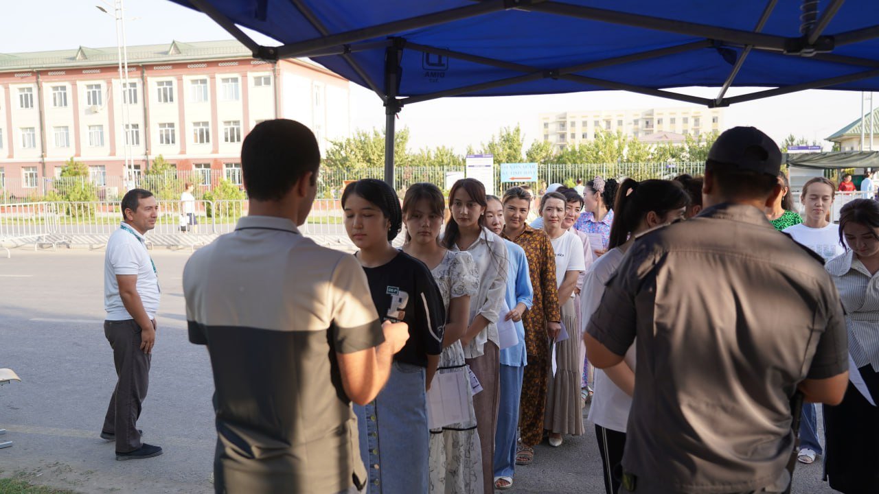 Surxondaryoda test sinovlarining navbatdagi kuni ham yuqori kayfiyatda boshlandi.