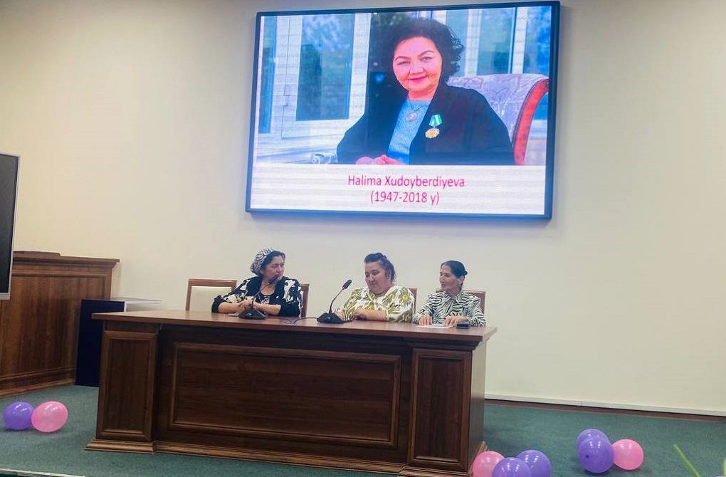 Termiz davlat universitetida Halima Xudoyberdiyeva tavalludining 78 yilligiga bag‘ishlangan ma’naviy-ma’rifiy tadbir bo‘lib o‘tdi