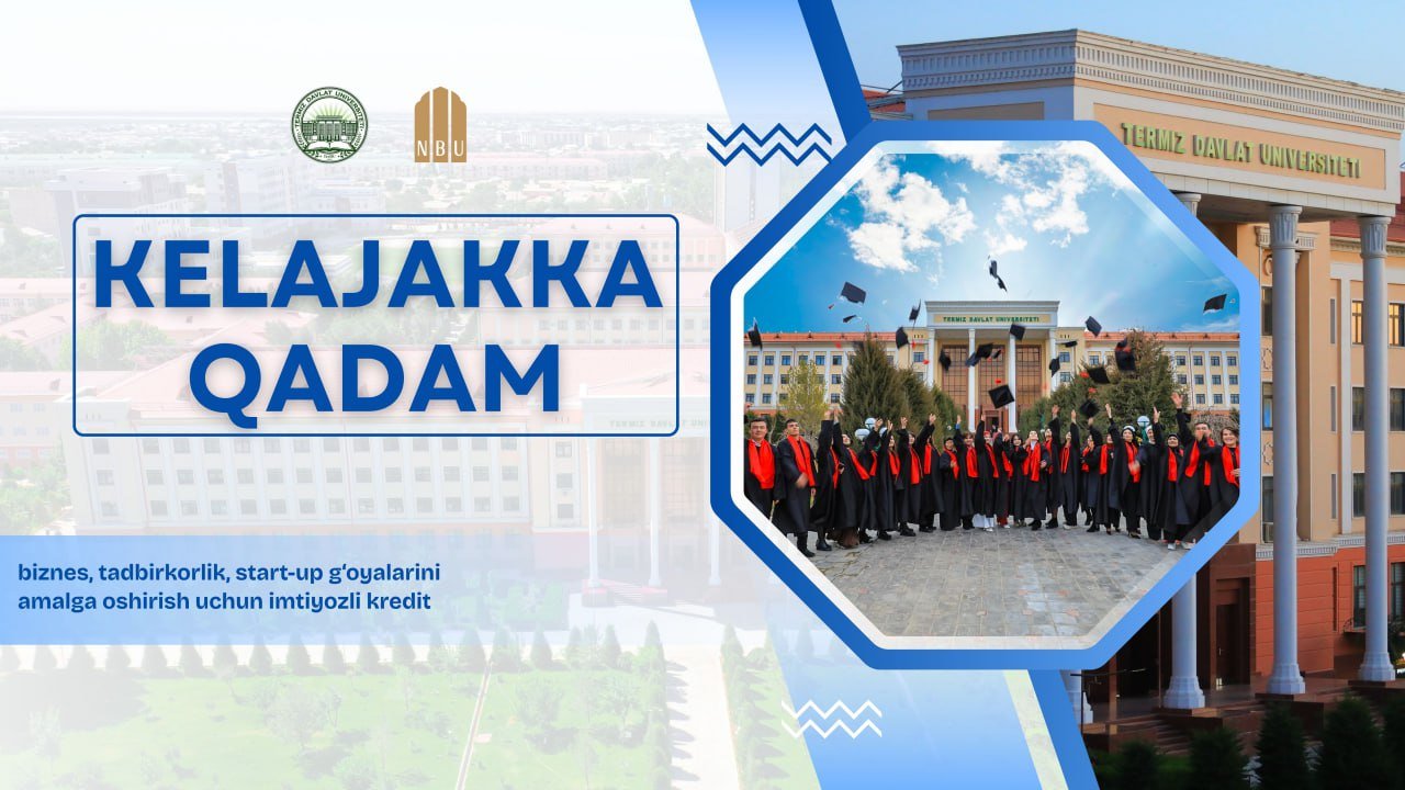 TerDU qoshida tashkil etilgan «Kelajakka qadam» markazi  –talabalarini tadbirkorlik sari undamoqda!